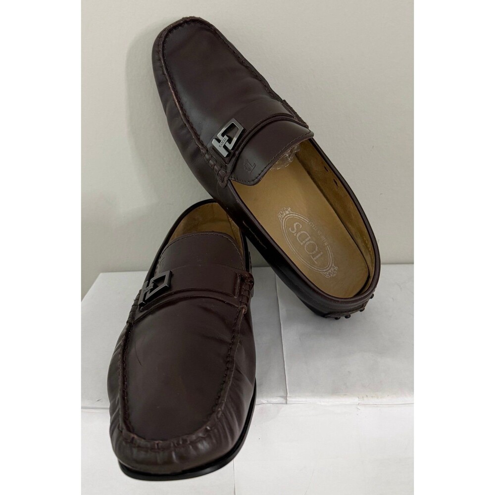 Tod's Brown Loafers Driving Shoes Men’s Size US 8
